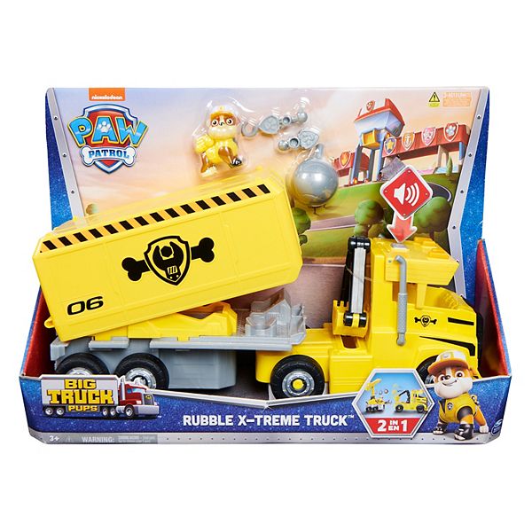 Kwijtschelding worm academisch PAW Patrol Big Truck Pups Rubble X-treme Truck