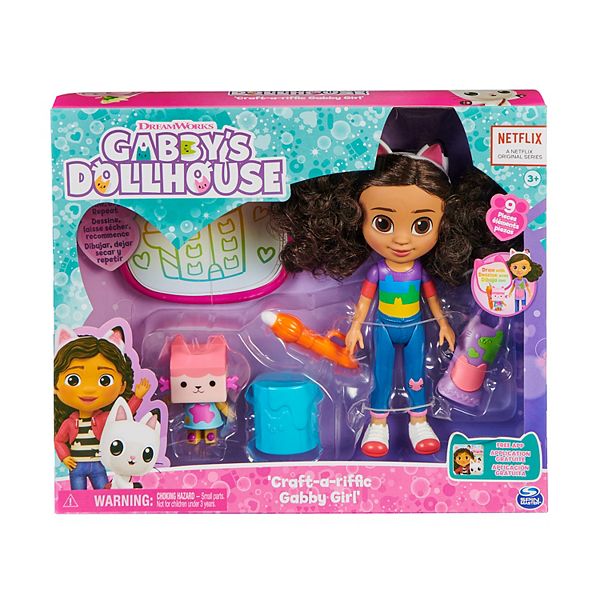 Spin Master Gabby's Dollhouse Gabby Deluxe Craft Dolls and Accessories