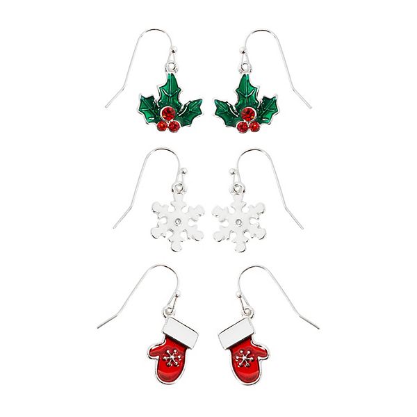 Christmas deals earrings kohls