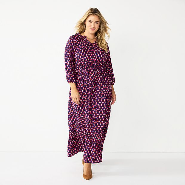 Kohls plus size maxi sale dresses