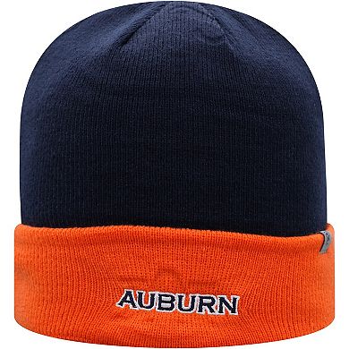 Men's Top of the World Navy/Orange Auburn Tigers Core 2-Tone Cuffed Knit Hat