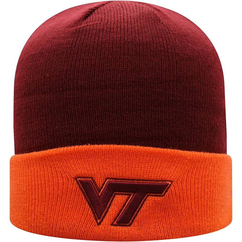 Casquette Virginia Tech Burgundy & Orange - Occasion En Bon état
