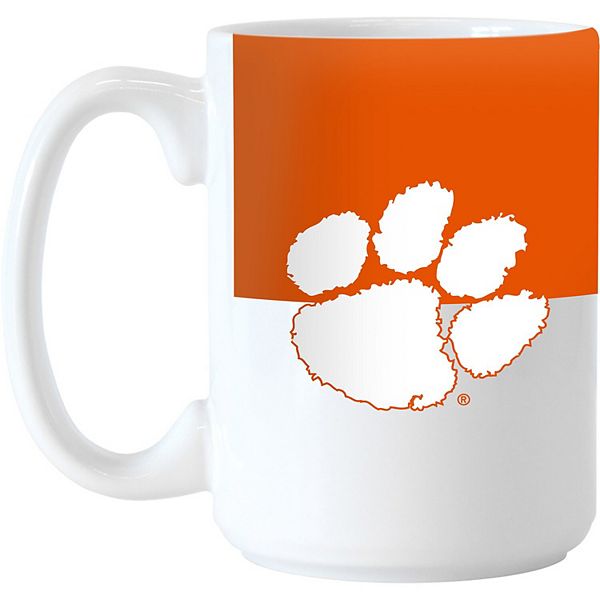 Clemson Tigers 15oz. Colorblock Mug