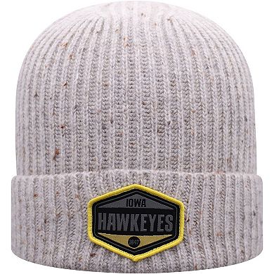 Men's Top of the World Gray Iowa Hawkeyes Alp Cuffed Knit Hat