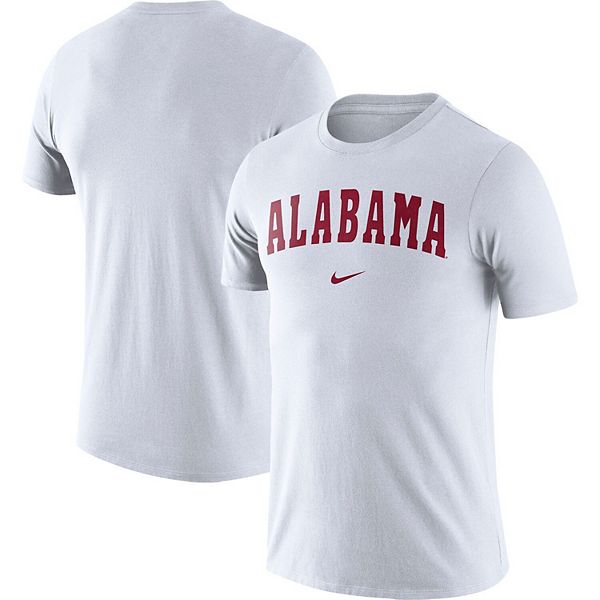 Men's Nike White Alabama Crimson Tide Essential Wordmark T-Shirt