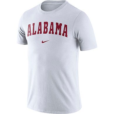 Men's Nike White Alabama Crimson Tide Essential Wordmark T-Shirt