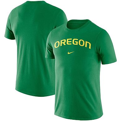 Men's Nike Green Oregon Ducks Essential Wordmark T-Shirt