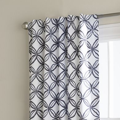 Natco Maynard Printed Geo Window Curtain