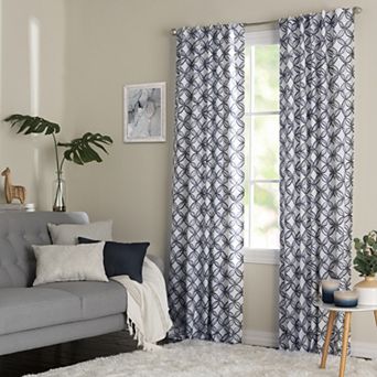 NATCO Maynard Printed Geo Window Curtain