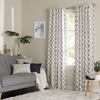 NATCO Maynard Printed Geo Window Curtain
