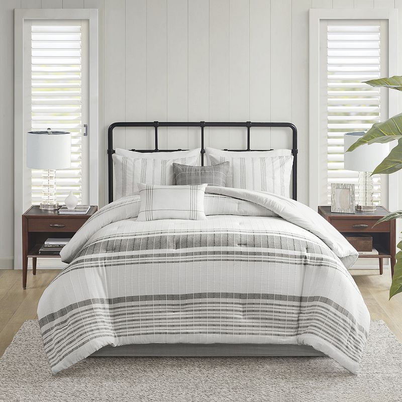 Harbor House Morgan Oversized & Overfilled Jacquard Cotton Comforter Set an