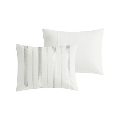 Harbor House Morgan Jacquard Duvet Cover Set with Decorative Pillows