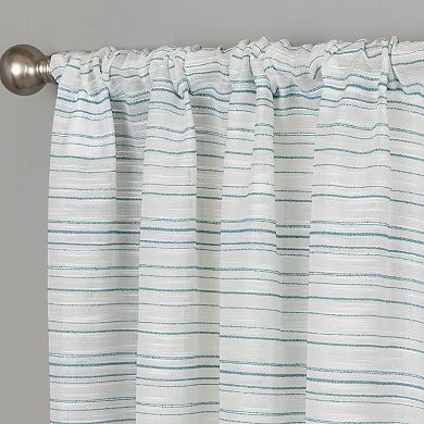 NATCO Shiloh Semi Sheer Window Curtain Panel