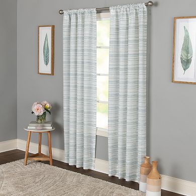 NATCO Shiloh Semi Sheer Window Curtain Panel