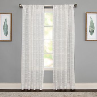 NATCO Shiloh Semi Sheer Window Curtain Panel