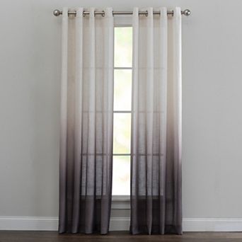 NATCO Harwich Mid Printed Shibori Window Curtain Panel