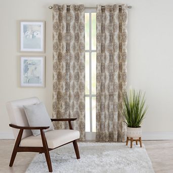 NATCO Zia Decorative Medallion Window Curtain Panel