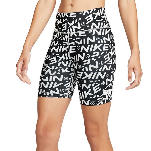 Women's Nike One Printed 7in. Midrise Bike Shorts
