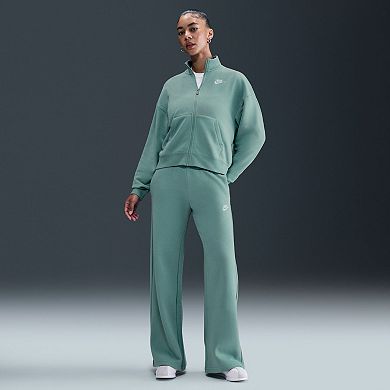 Women's Nike Sportswear Club Fleece Midrise Wide-Leg Pants