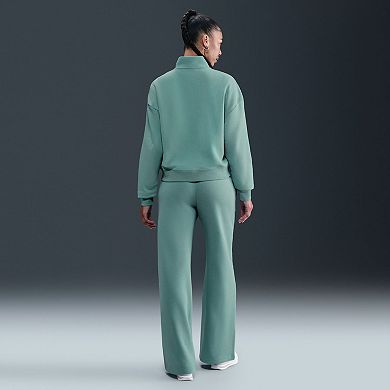 Women's Nike Sportswear Club Fleece Midrise Wide-Leg Pants