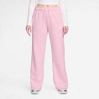 Women's Nike Sportswear Club Fleece Midrise Wide-Leg Pants