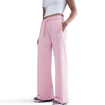 Women's Nike Sportswear Club Fleece Midrise Wide-Leg Pants