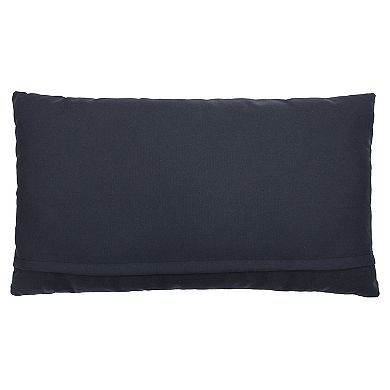 Linum Home Textiles Welcome Denim Decorative Square Throw Pillow Cover
