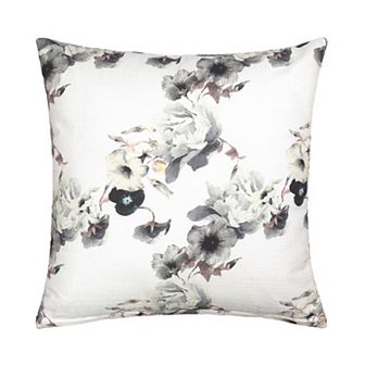Linum Home Textiles Morning Glories Decorative Square Throw Pillow Cover