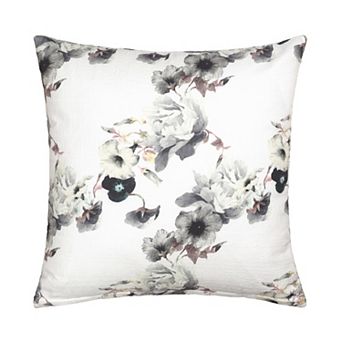 Linum Home Textiles Morning Glories Decorative Square Throw Pillow Cover