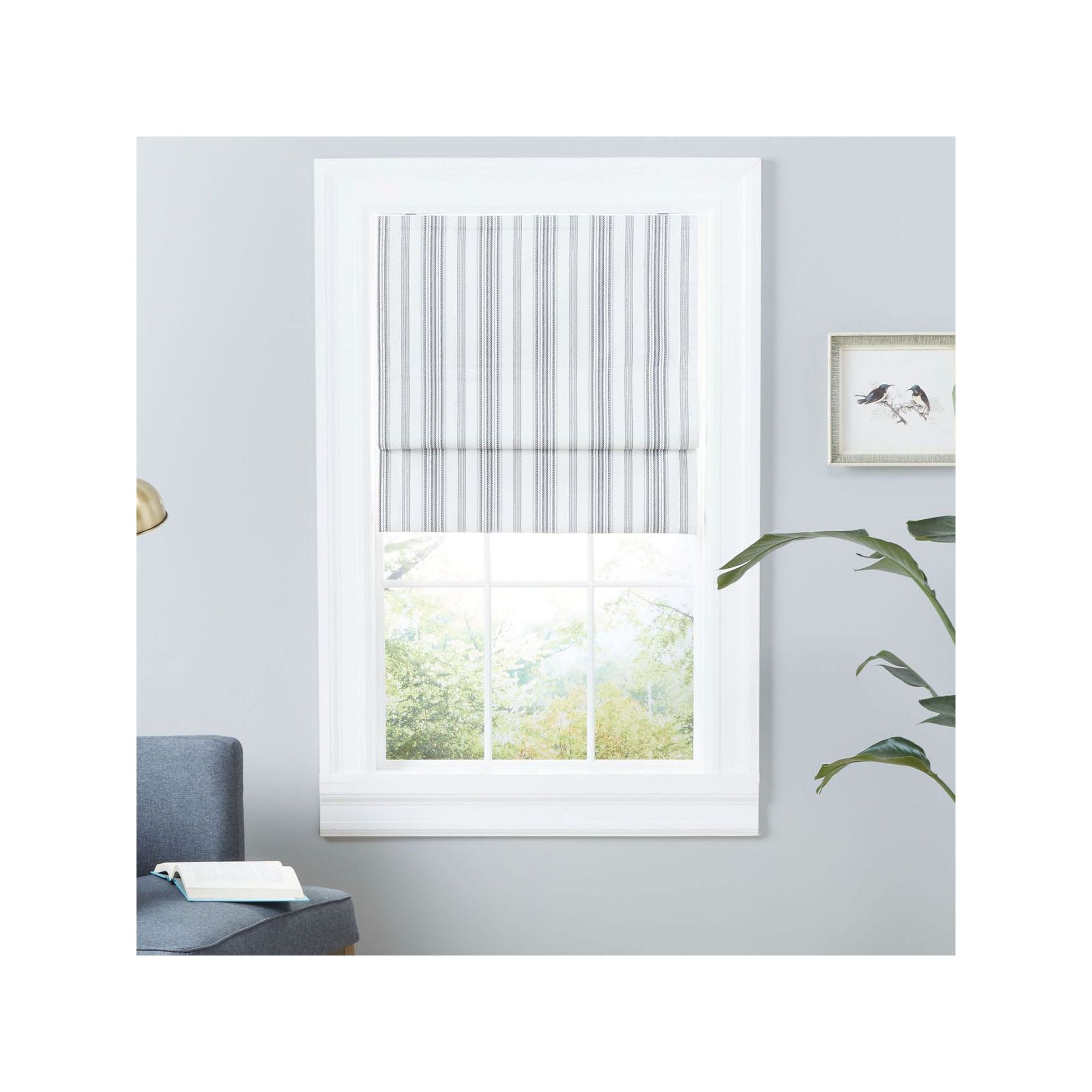 Exclusive Home Ricardo Total Blackout Roman Shade