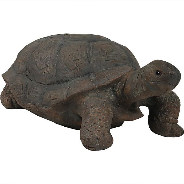 Sunnydaze Todd The Tortoise Indoor And Outdoor Statue - 30 In