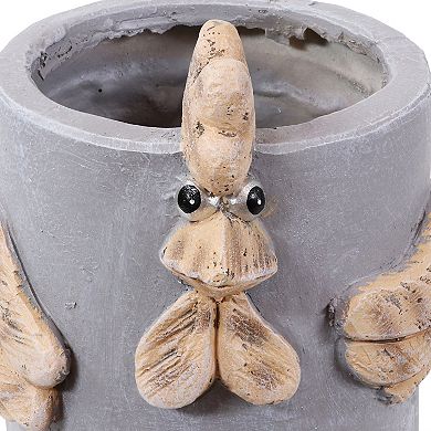 Sunnydaze Magnesium Oxide Tate The Turkey Indoor Plater Statue - 6 In