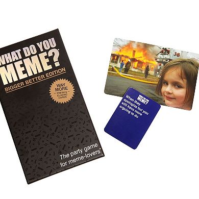 What Do You Meme? Core Game - The Hilarious Adult Party Game for Meme Lovers (Bigger Better Edition)