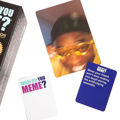 What Do You Meme? Core Game - The Hilarious Adult Party Game for Meme Lovers (Bigger Better Edition)
