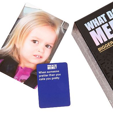 What Do You Meme? Core Game - The Hilarious Adult Party Game for Meme Lovers (Bigger Better Edition)