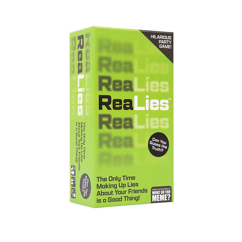 ReaLies – The Hilarious Party Game of Truths and Lies That Tests How Well