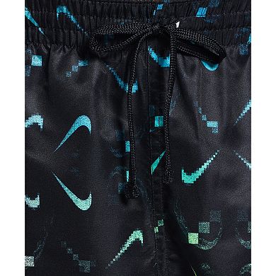 Big & Tall Nike 9-in. Digi Swoosh Ombre Swim Trunks