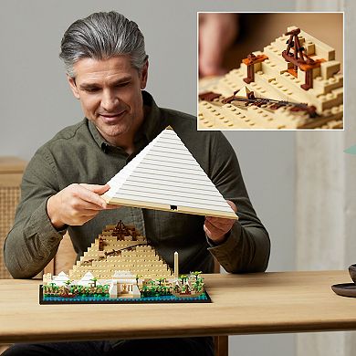 LEGO Architecture Great Pyramid of Giza 21058 Building Kit (1,476 Pieces)