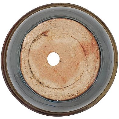 Sunnydaze Studio Glazed Ceramic Planter - Set of 2