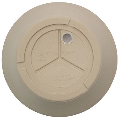 Sunnydaze 16 in Walter Polyresin Planter with UV-Resistance - Beige