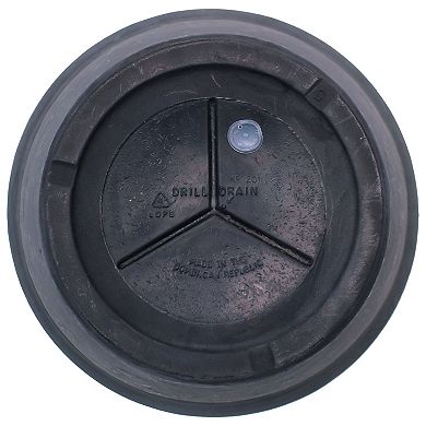 Sunnydaze 20 in Anjelica Dual-Wall Polyresin Planter