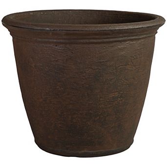 Sunnydaze 20 in Anjelica Dual-Wall Polyresin Planter