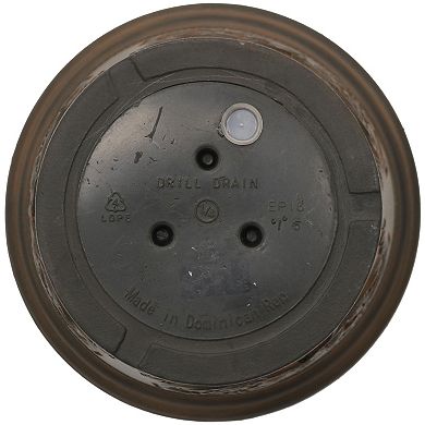 Sunnydaze 16 in Arabella Polyresin Planter with UV-Resistance