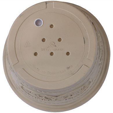 Sunnydaze 19.5 in Arabella Polyresin Outdoor Planter