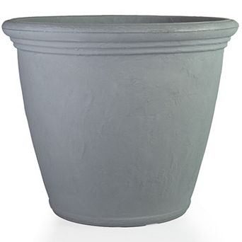 Sunnydaze 24 in Anjelica Polyresin Planter with UV-Resistance