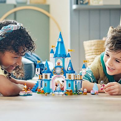 Disney's Cinderella and Prince Charming’s Castle 43206 Building Kit (365 Pieces) by LEGO