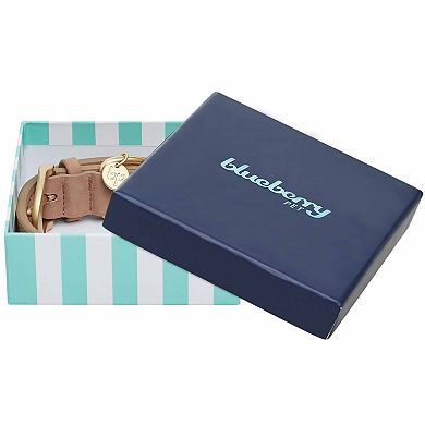 Blueberry Pet Genuine Leather Dog Collar