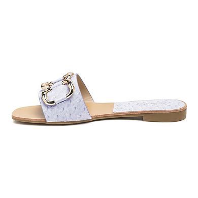 London Rag Madeleine Women's Slide Flats