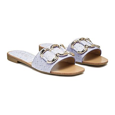 London Rag Madeleine Women's Slide Flats