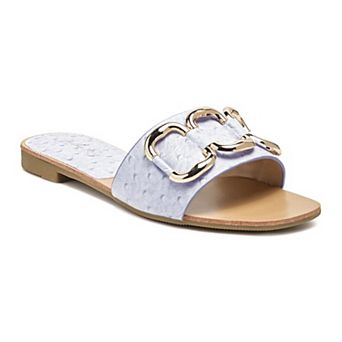 London Rag Madeleine Women's Slide Flats